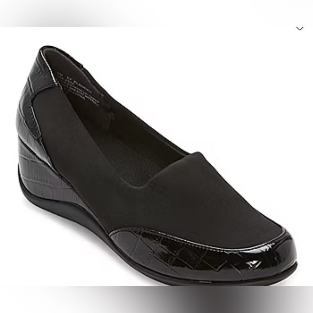 East 5th Black Slip-On Loafers